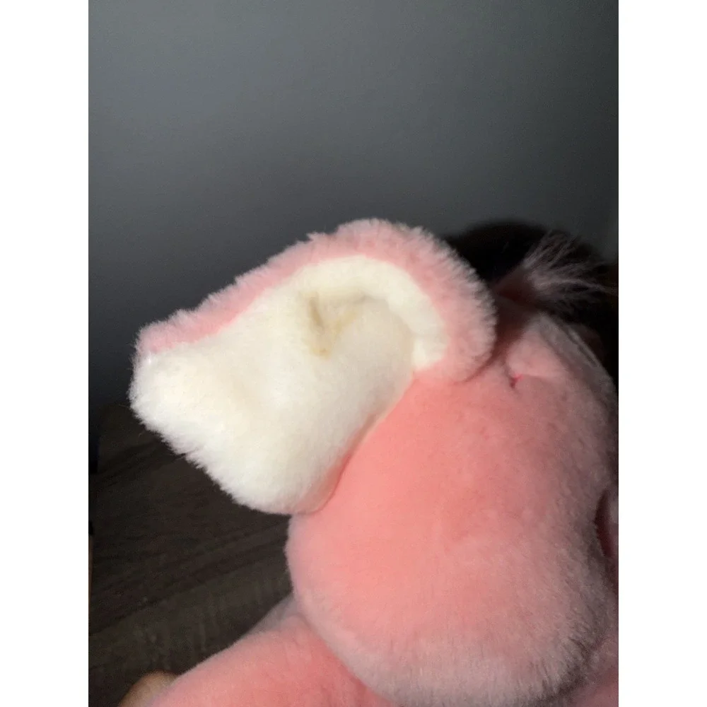 Vintage 2004 Lotsa Heart Pink Elephant Care Bear Cousins Plush Y2K Stuffed Toy